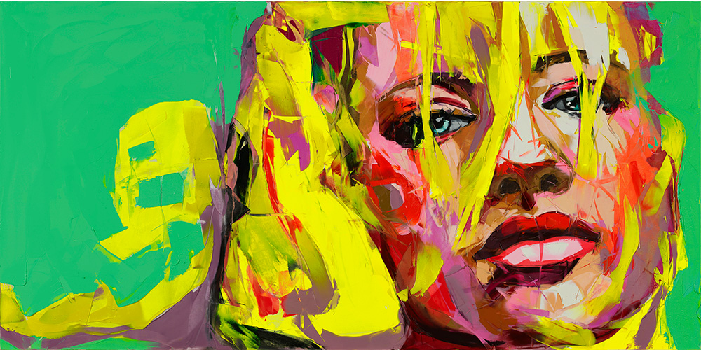 Francoise Nielly Portrait Palette Painting Expression Face240